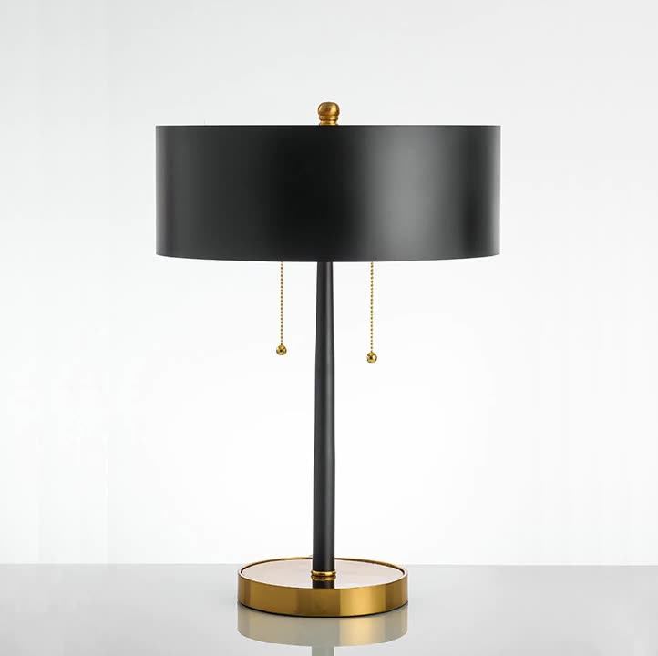 Simple European Creative Fashion New Style Bedroom Bedside Black Table