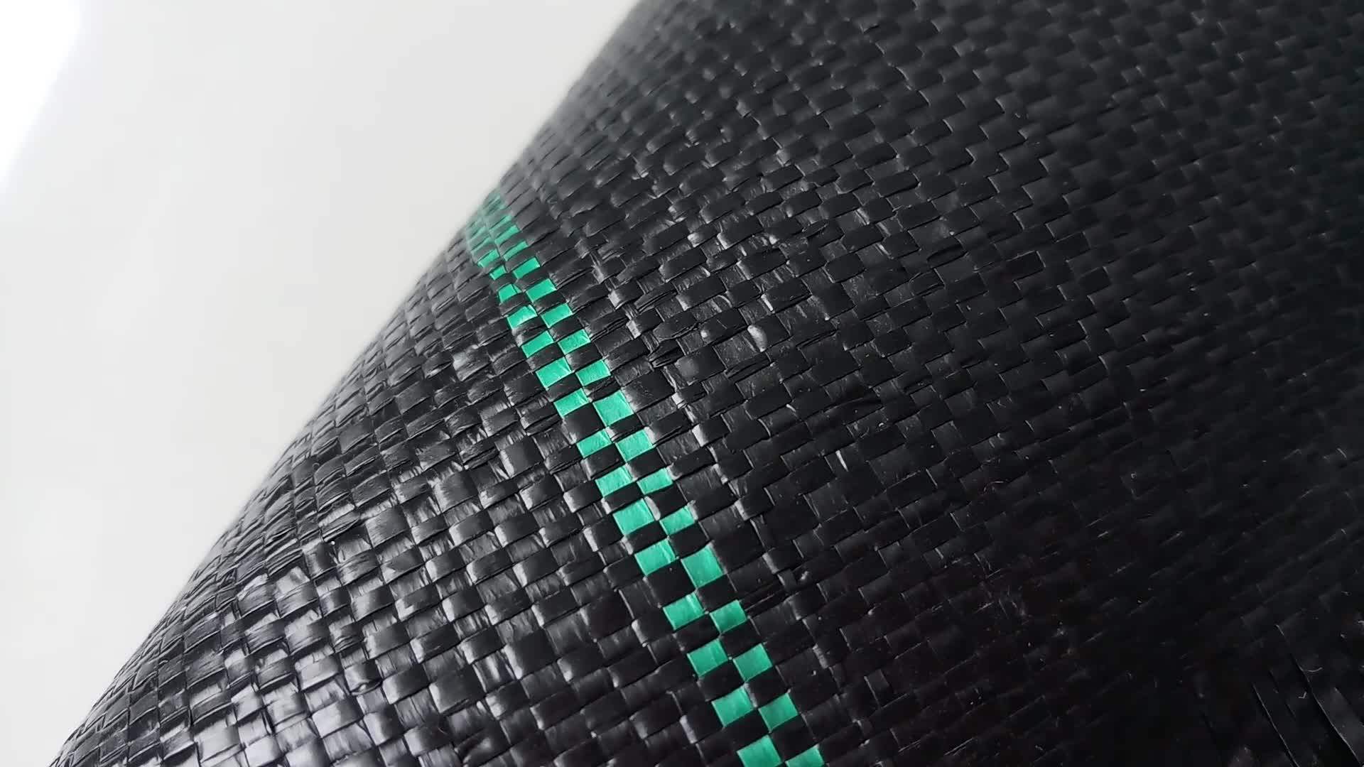 Agriculture Polypropylene Weed Blanket/pp Black Plastic Ground Cover