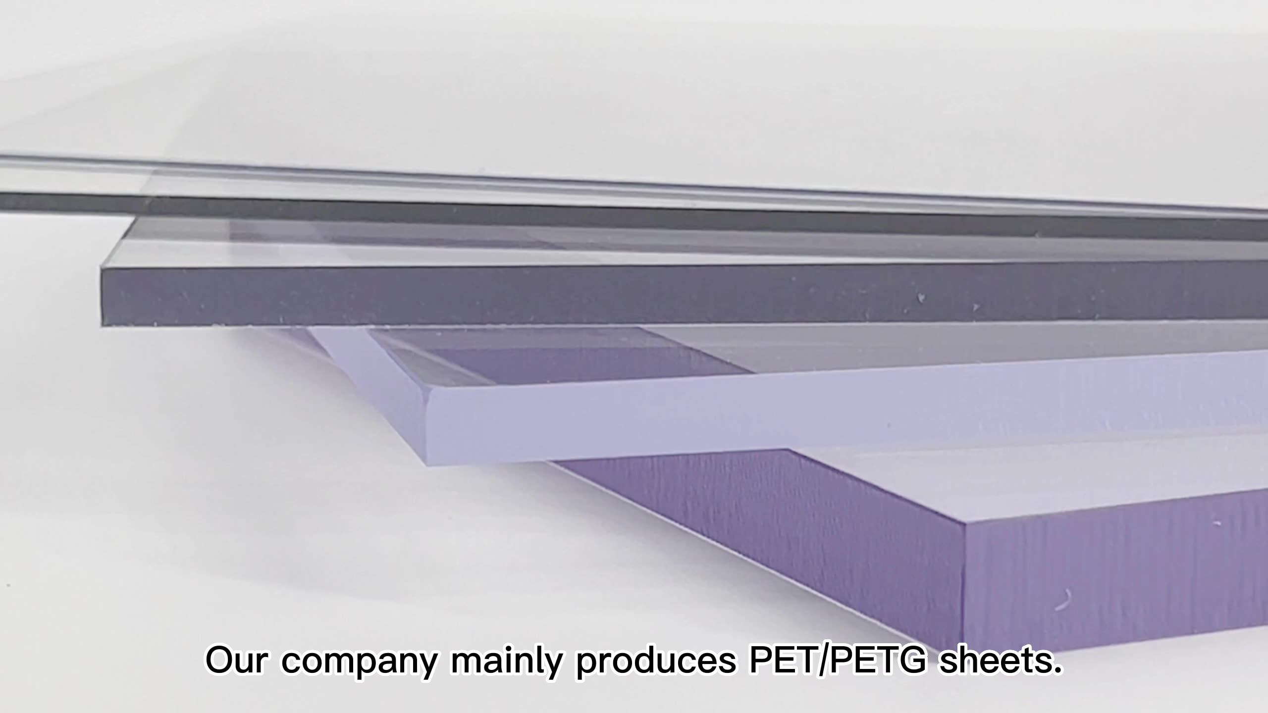 Glossy Pet/petg Sheet Clear 0.512mm Petg Plastic Sheets In Stock Petg