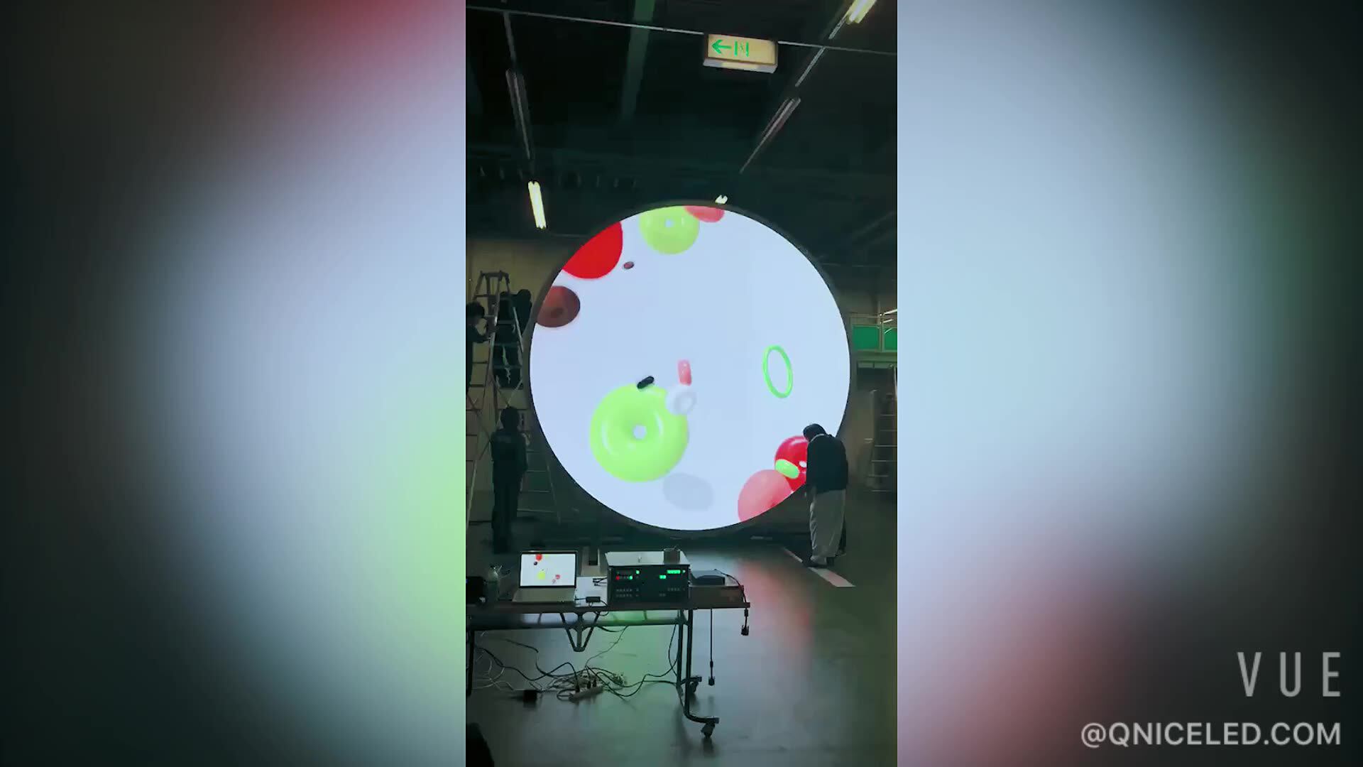 Custom Led Round Screen P2.5 P3 P4 P3.91 P4.81 P5 P6 Smd Led Circle ...