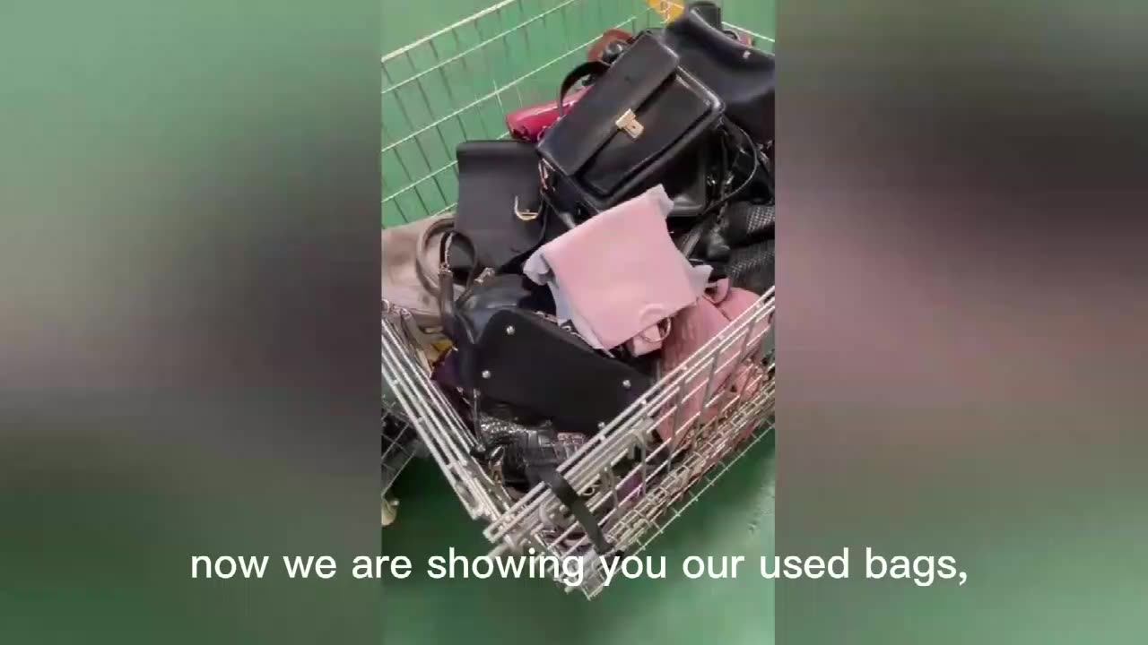 Bale Of Branded Woman Luxury Used Designers Bags Clothes Gunny Second