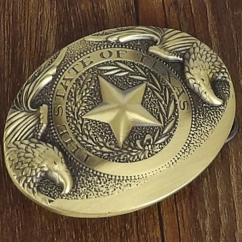 Five-pointed star eagle head