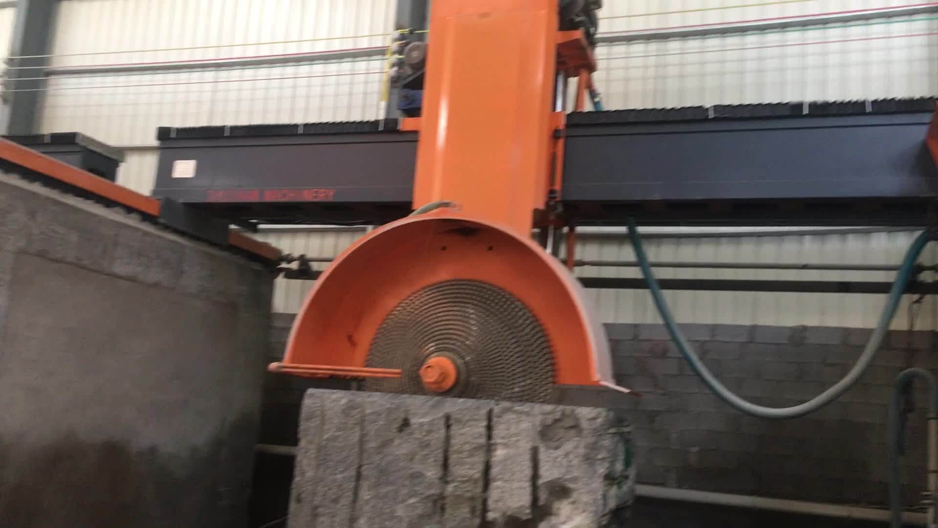 Qqj2200/2500 Multiblade Stone Cutting Machine Granite And Marble Auto