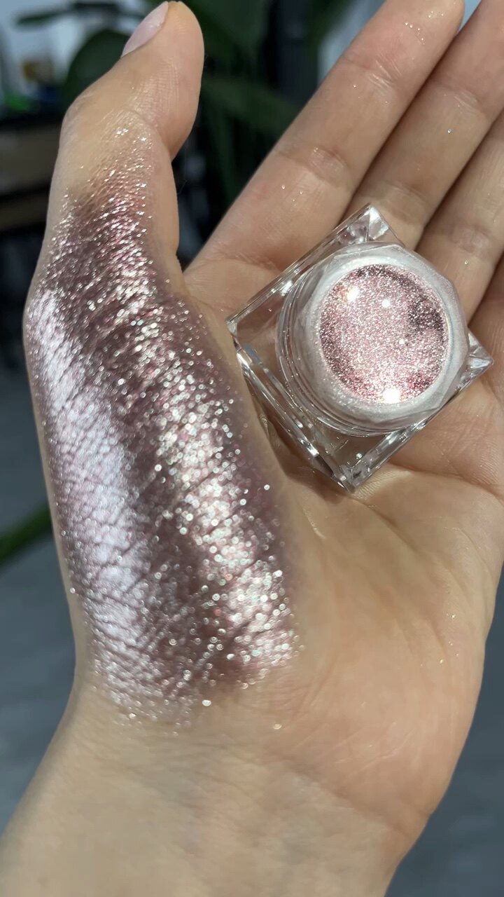 1g/2g/3g Containers Metallic Waterproof Shimmer Powder Eye Shadow
