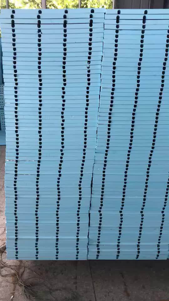 Insulation Material Grooved Xps Foam Board Under Floor For Heating