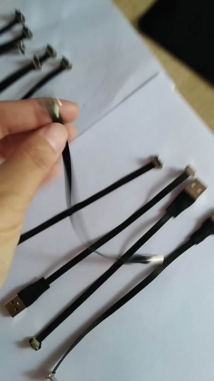 Flat Thin Ffc Fpv Flat Micro Cable To Usb 3.1 Type C Angle Buy Thin