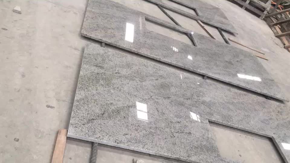 Brazil Natural Stone Blue Ice Granite Countertop Ice Blue Granite