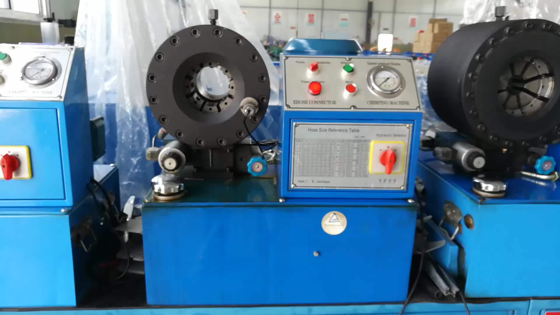 Hydraulic Hose Crimping Machine / Techmaflex Hose Crimping Machine