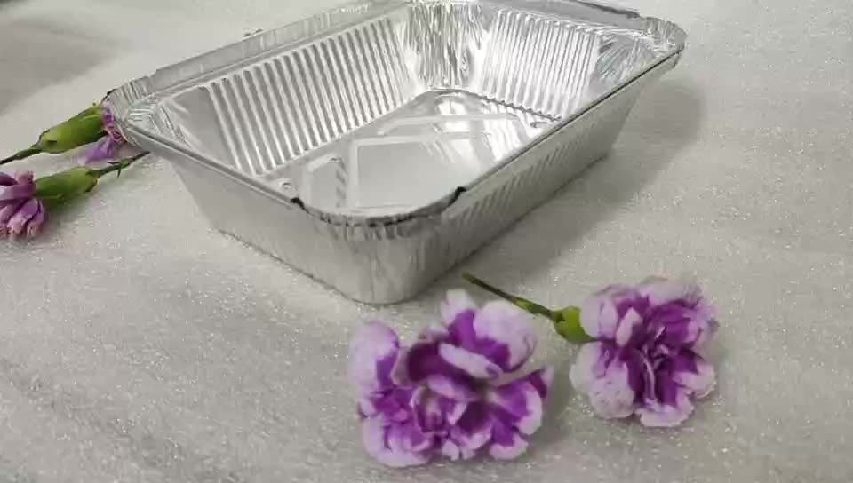 Ovenable Aluminum Take Out Food Foil Trays Lasagna Disposable Baking Pan With Cover Buy