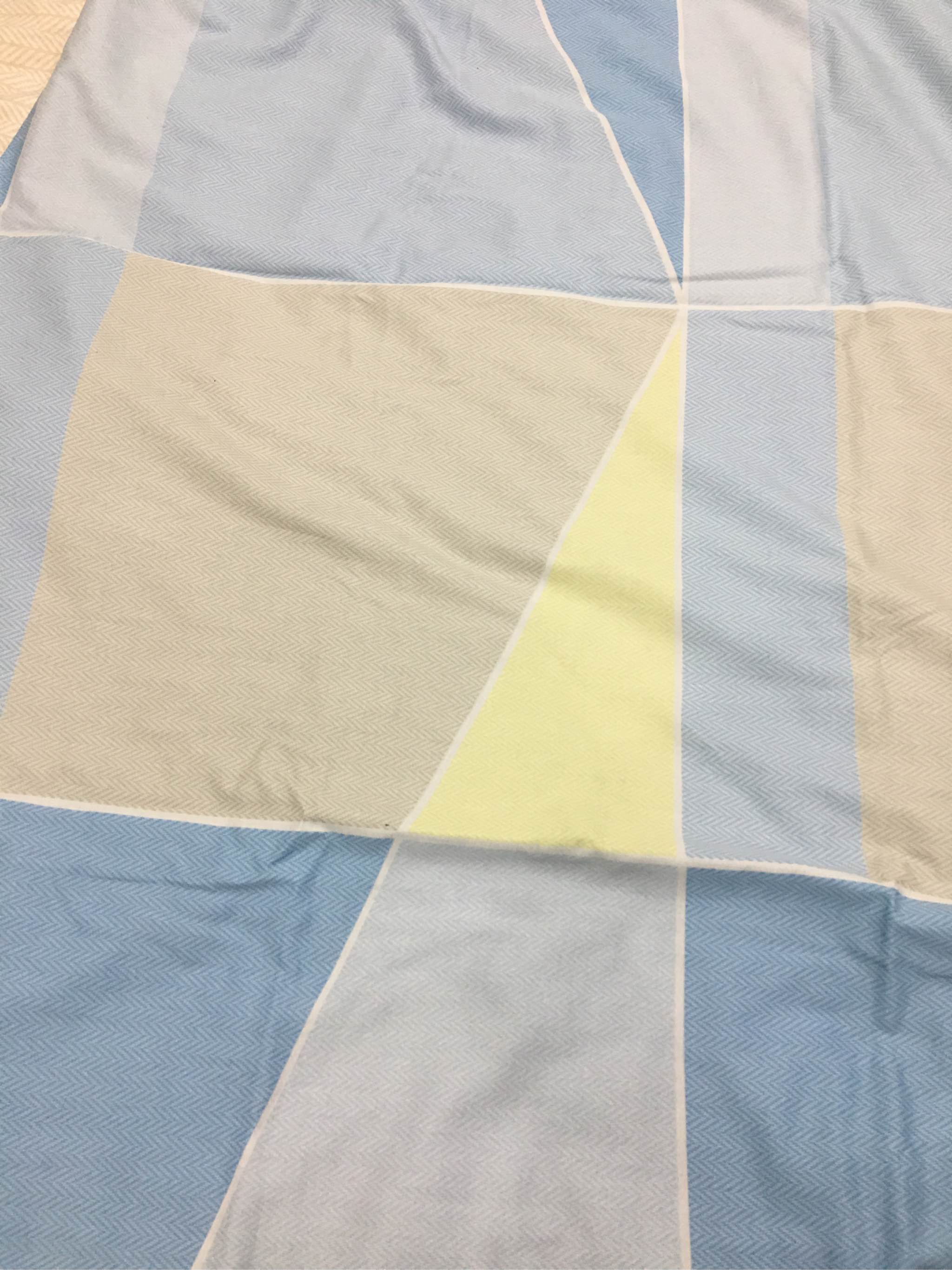 水星家纺 2019纯棉斜纹印花四件套多伦颂