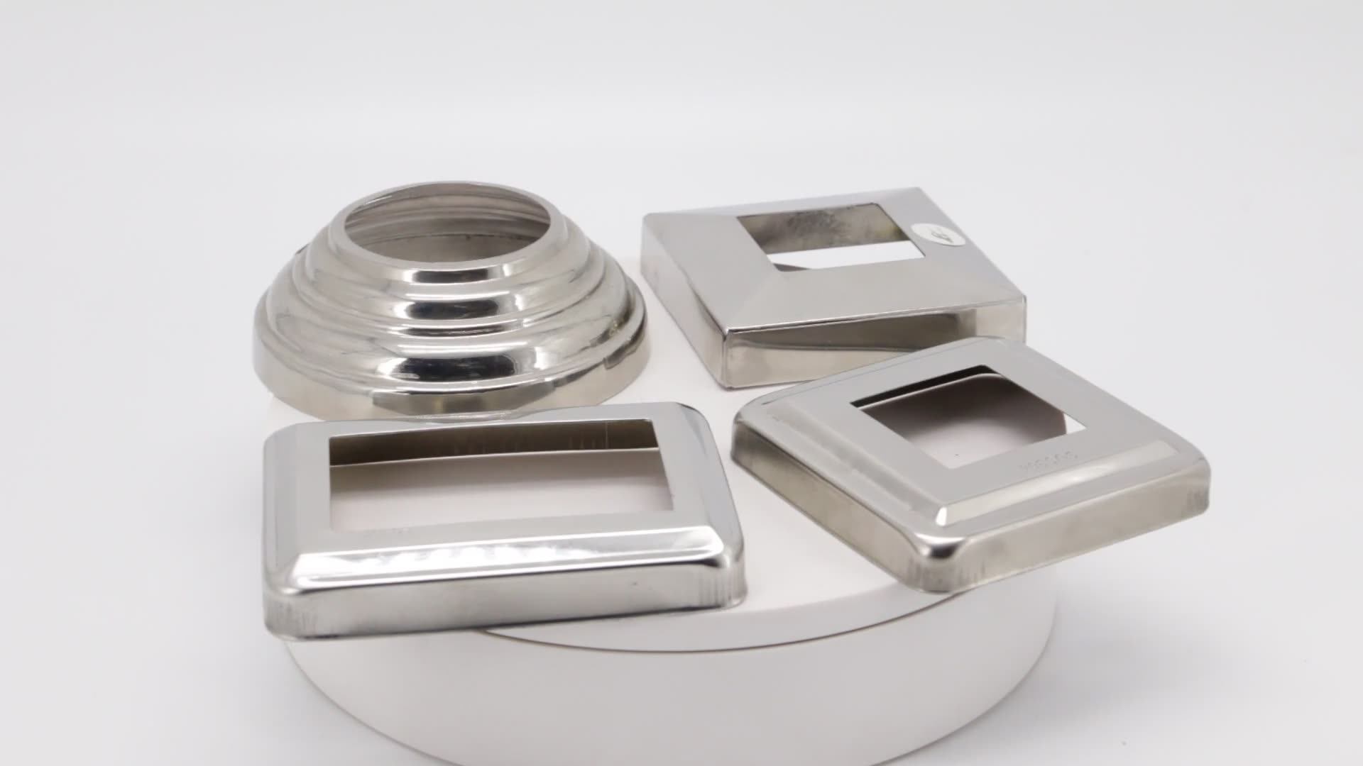 Modern Design Decorative Balustrade Flange Base Cover Laminate