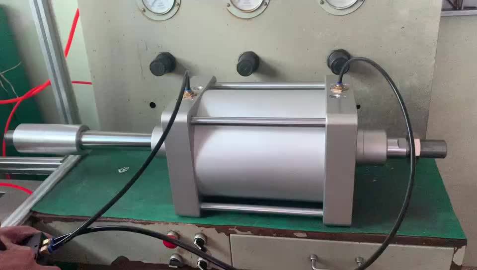 Multipower Pneumatic Piston Cylinder Double Air Acting Cylinder Long