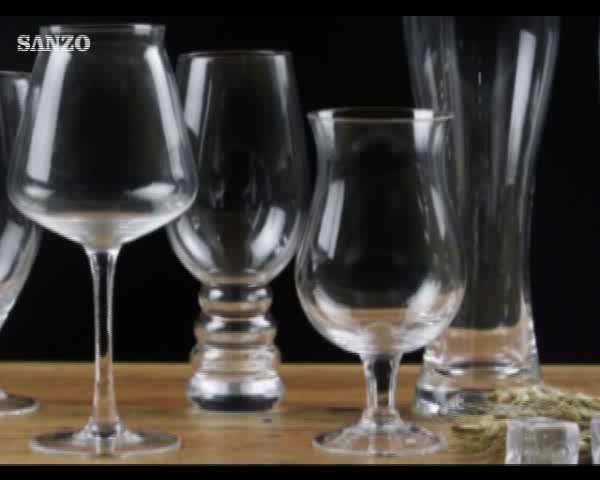 retro coloured wine glasses