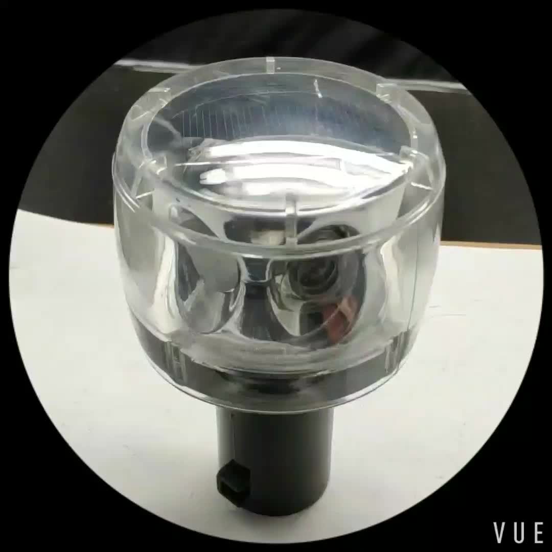 Traffic Led Light For Cone Solar Strobe Light Amber Flashing Safety