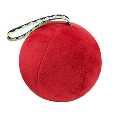 Baby red chasing vision ball chasing cloth ball can bite vision training baby chasing red ball black and white toy