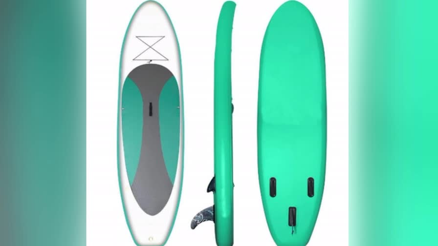 Inflatable Pvc Soft Top Surfboard Wholesale Surfboard Fold Up Surfboard