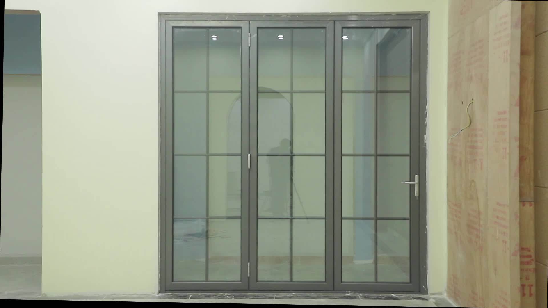 Aluminum Exterior Bi Folding Doors Pella Folding Door Aluminium Doors