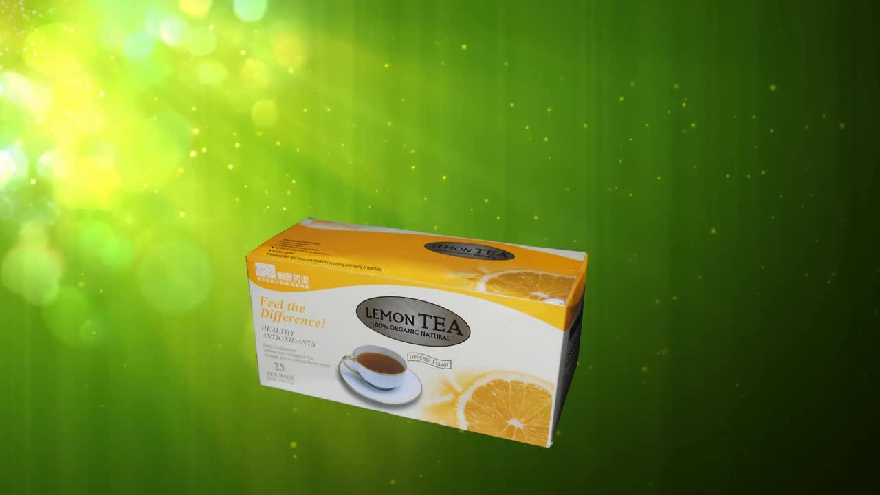 Chinese Healthy Organic Antioxidants Fruit Instant Lemon Improve Skin Antiaging Tea Lemon