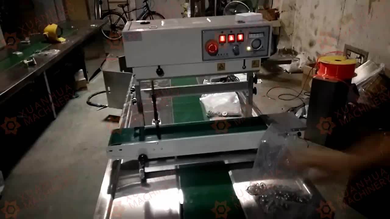 Food Plastic Bags Ice Cubes Shrink Band Vacuum Impulse 10mm Vaccum