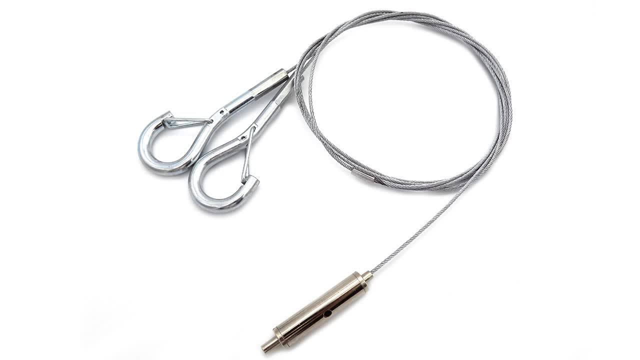 Wholesale Useful Functional Adjustable Steel Wire Lighting Hanging Kit