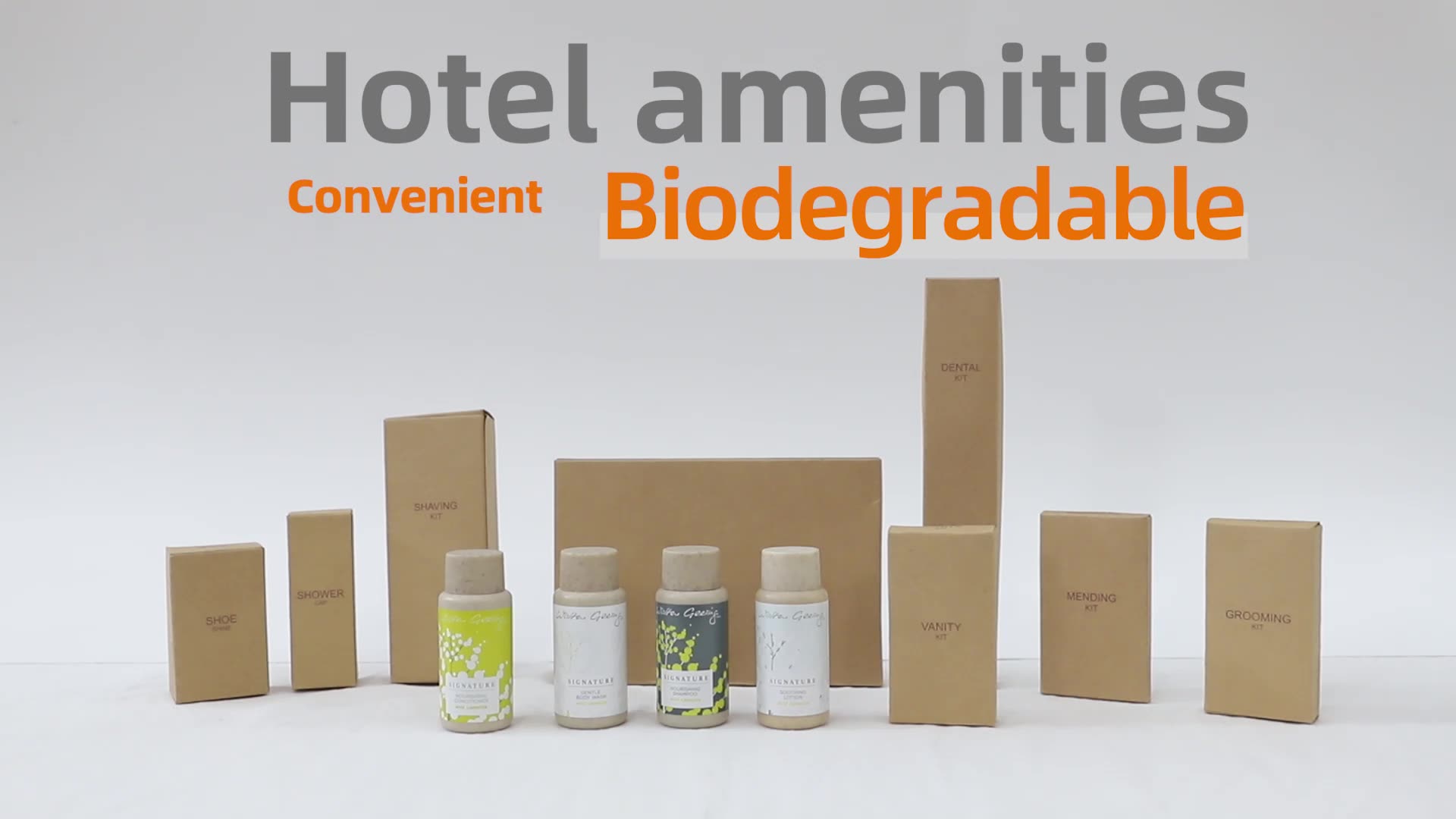 Eco Disposable Hotel Amenities Set 34 Star Customize Logo Buy Hotel