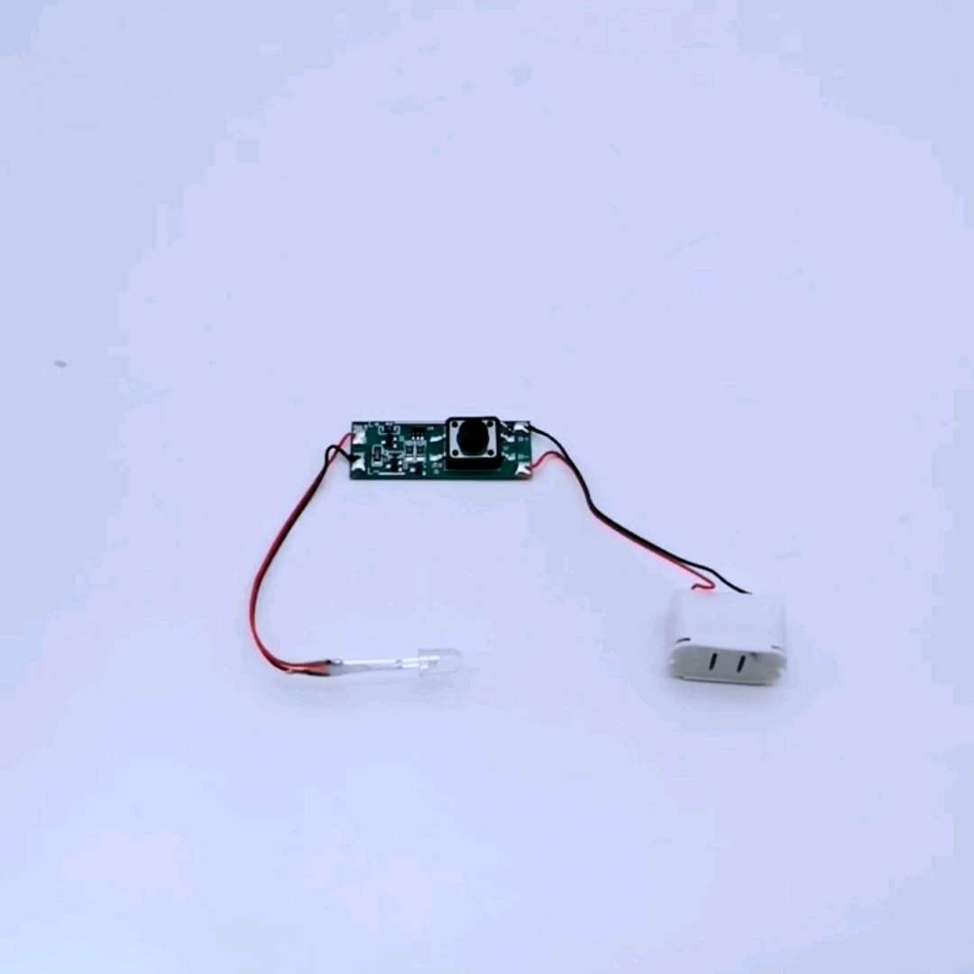 1Set Electronic DIY Making Kits Flashing Lamp Electronic Circuit Board Parts 