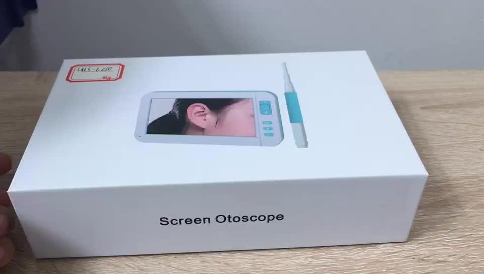 Otoscope Video Ear Endoscope With 4.3inches Factory Price 3.9mm
