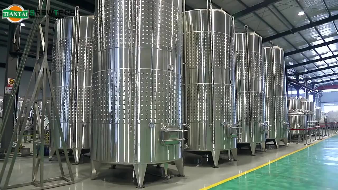 2000l Stainless Steel Commercial Wine Making Equipment Bright Beer Tank