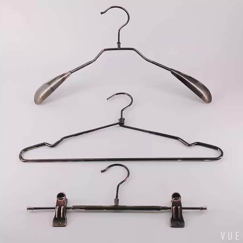 Wholesale Colorful Disposable Pvc Coated Metal Wire Clothes Hanger