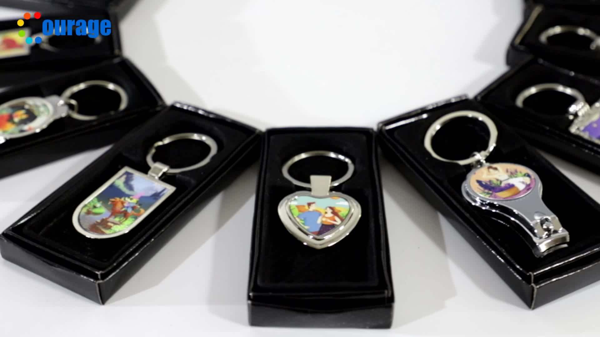 Courage Classical Blank Metal Key Chain,Key Hook,Key Ring For