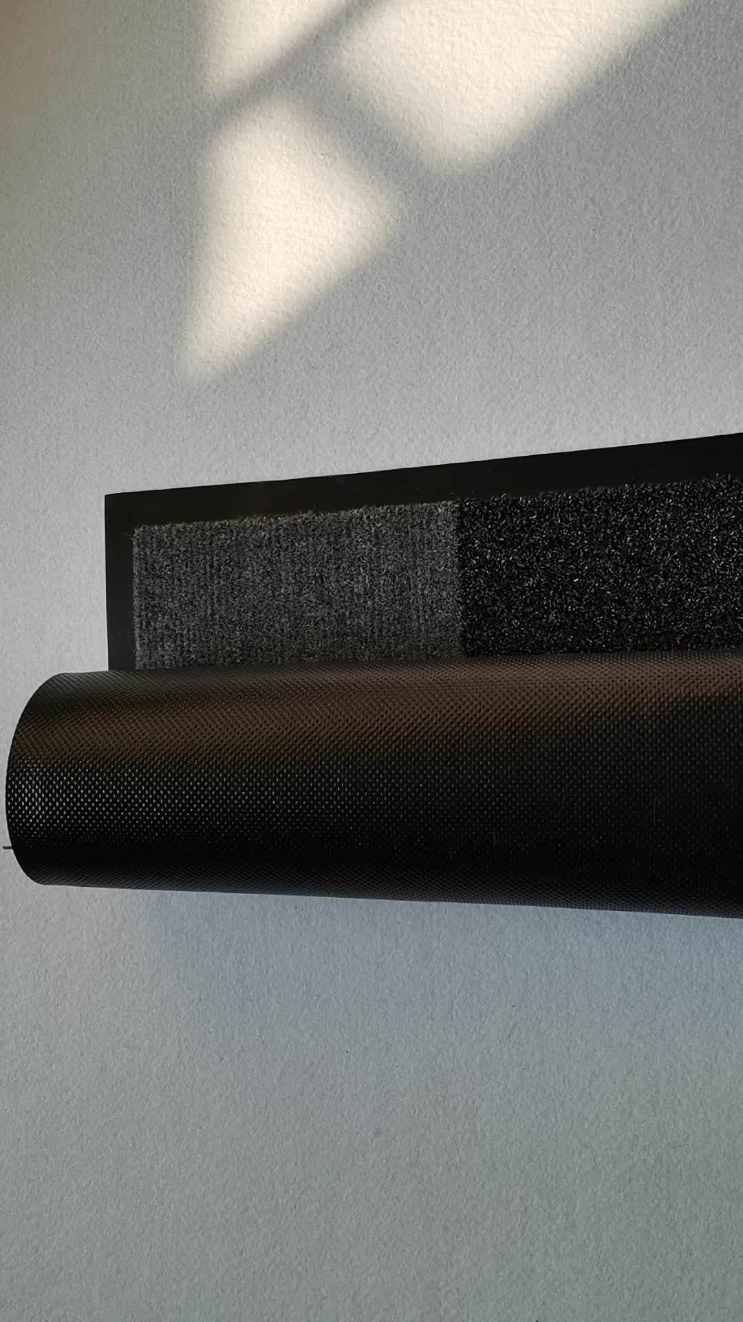 Anti Slip Custom Outside Shoe Mat Pvc Backing Outdoor Door Mat Buy