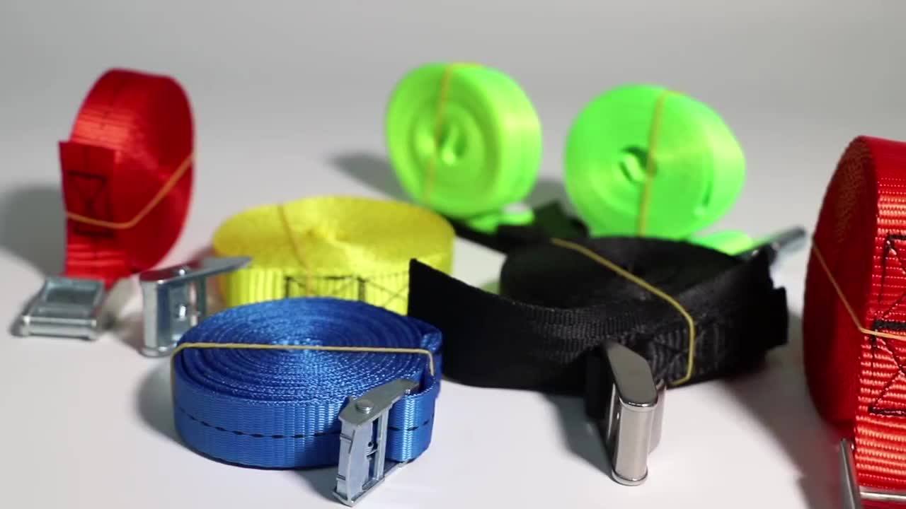 1 Inch 304 Or 316 Stainless Steel Metal Cam Lock Buckle Tie Down Nylon