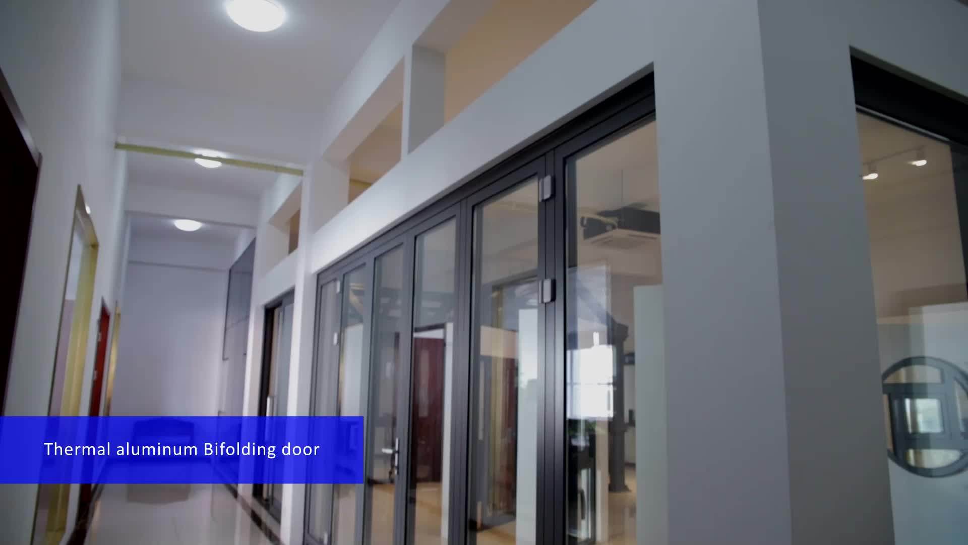 Customized Commercial Sound Insulation Double Tempered Glass French