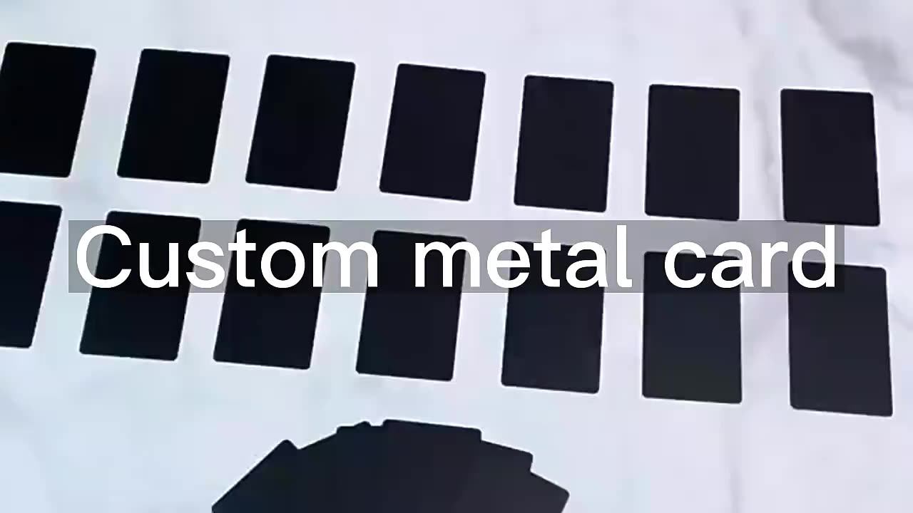 Personalized Plain Aluminum Business Card Wholesale Customized Printing