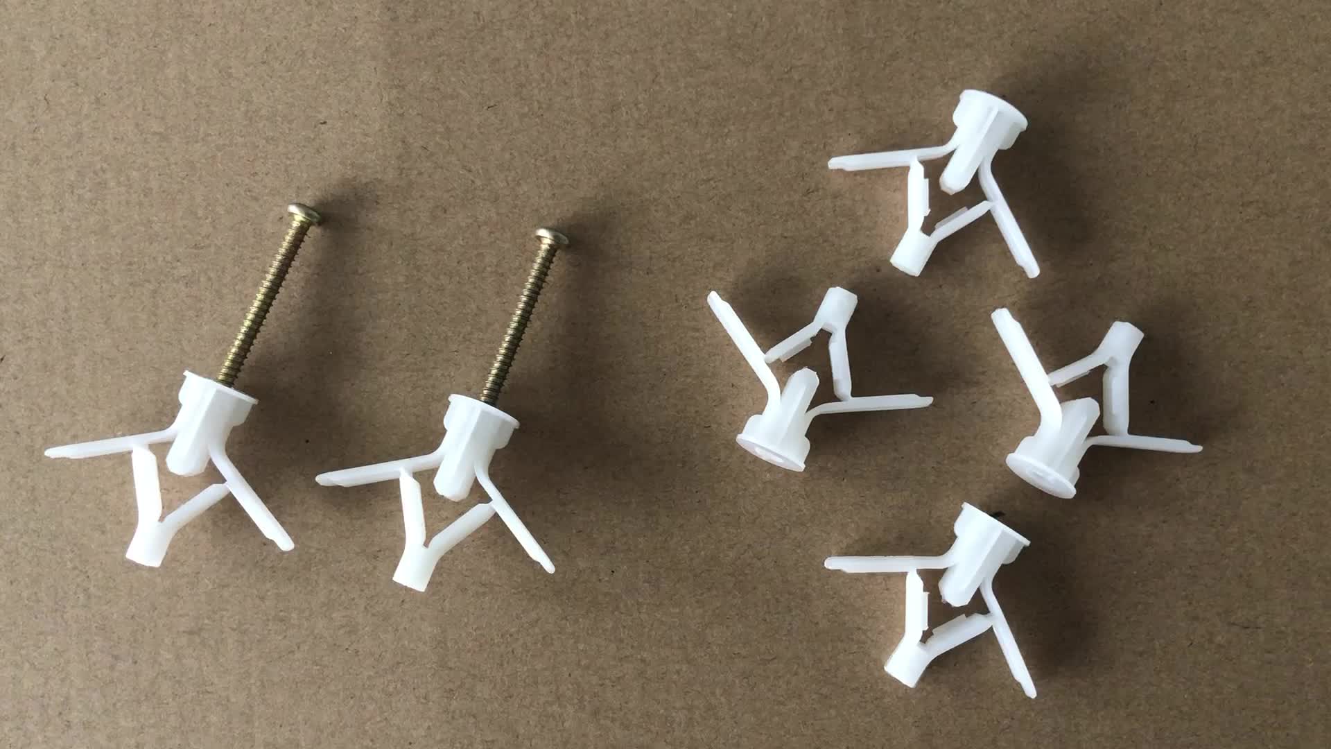 Nylon Plastic Butterfly Toggle Anchor With Screw 36mm3.9x45 Buy Butterfly Toggle,Butterfly