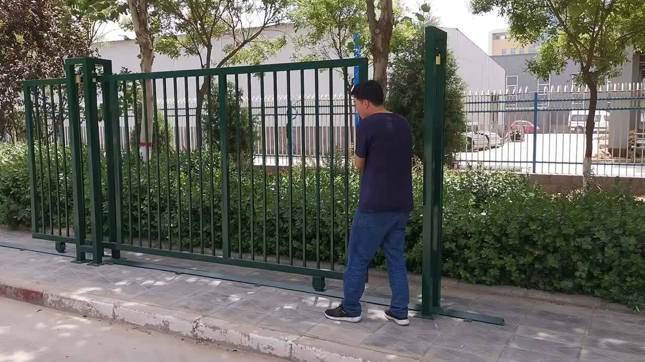 Decorative Wire Mesh Fence Double Gate Pvc Coated Garden Gate Buy