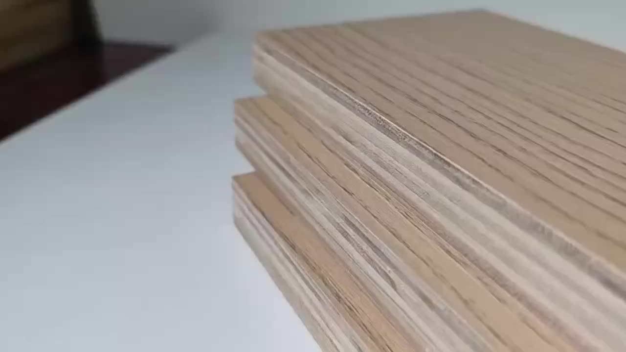 18mm Thick Birch Veneer Plywood Sheet Wbp Glue Indoor Decoration E2