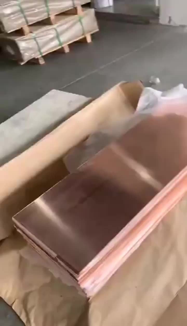 Wholesale Copper Cathodes Plates 3mm 5mm 20mm Thickness 99.99 Copper