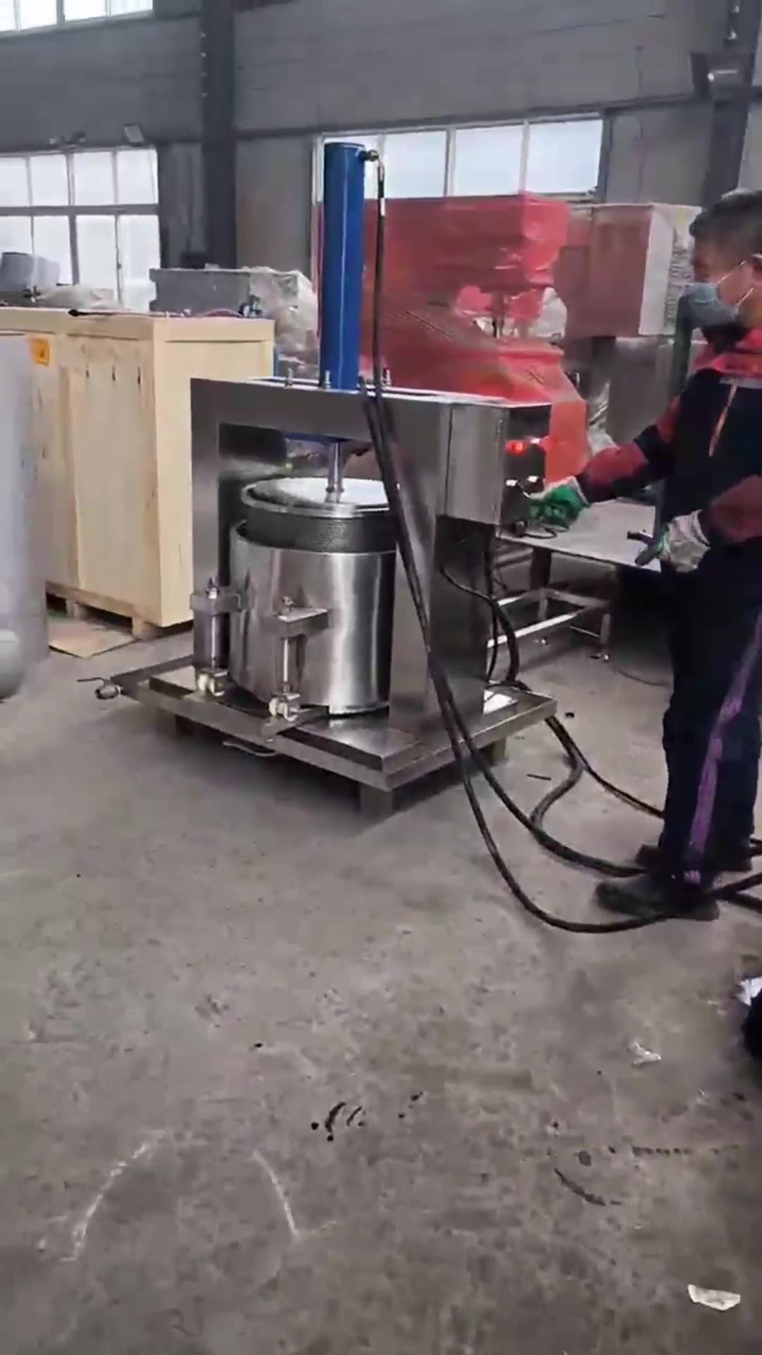 Cold Press Juicer Hydraulic Cold Press Lemon Orange Fruit Citrus