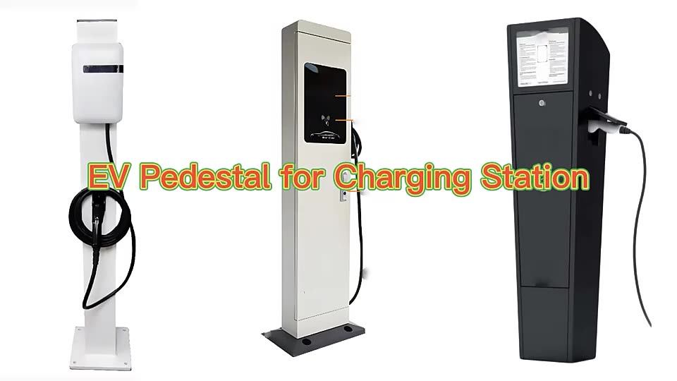 Level 2 Ev Charger Pedestals Anti Corrosion Heavy Duty Aluminum Ped