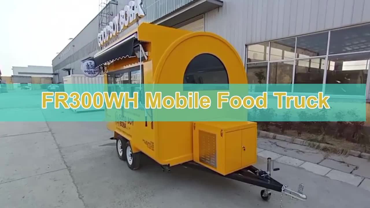 Best Quality Bubble Tea Cart Food Shop Sell Drink For Bubble Tea Cart