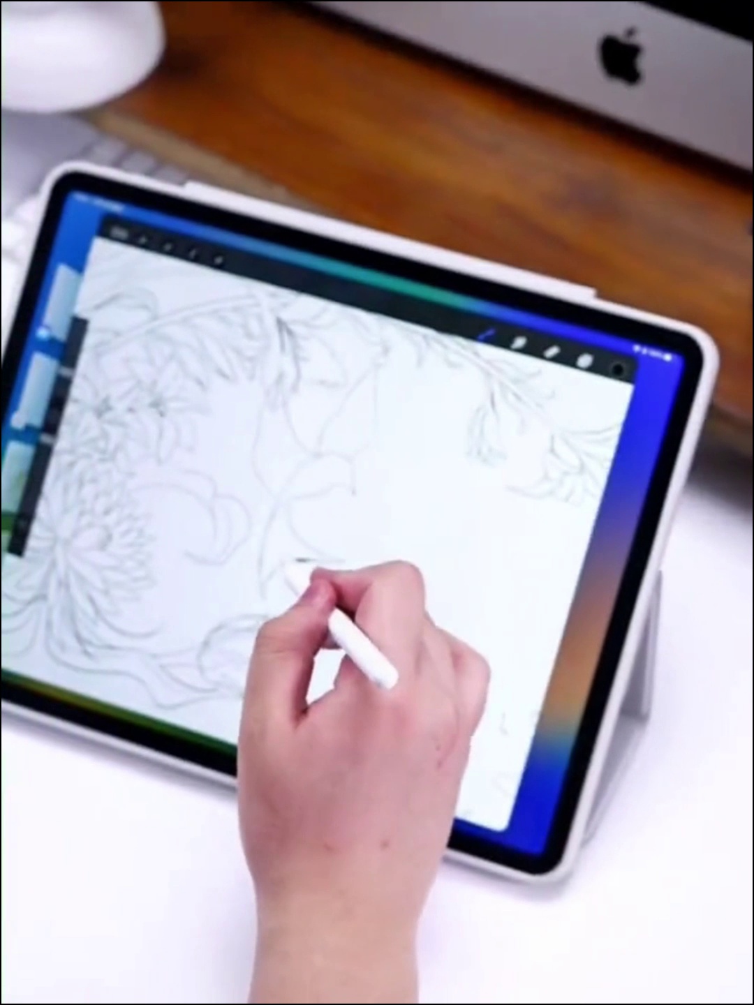 这透明笔是把iPad的魂都抽出来了吗。