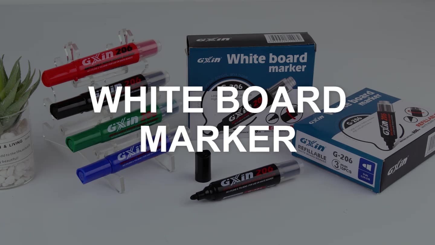Gxin Wholesale Board Marker High Performance Whiteboard Pens Refill Ink