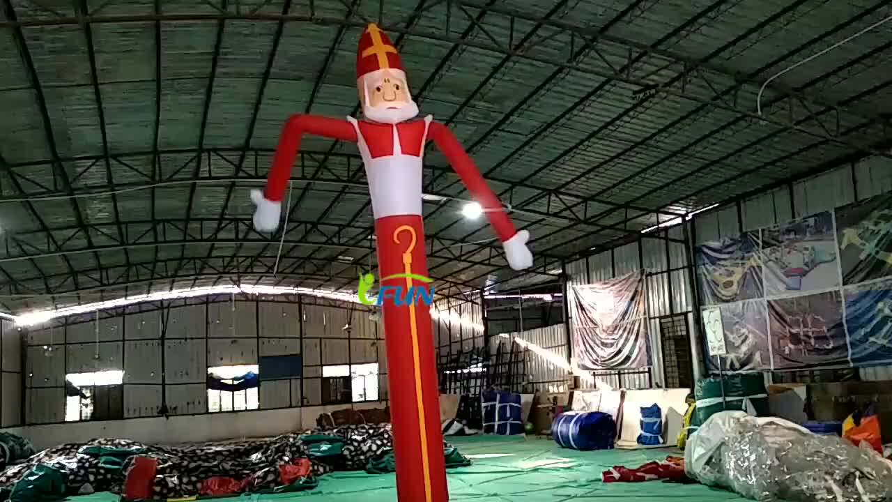 Inflatable Santa Skydancer / Inflatable Christmas Air Dancer / Tube Man