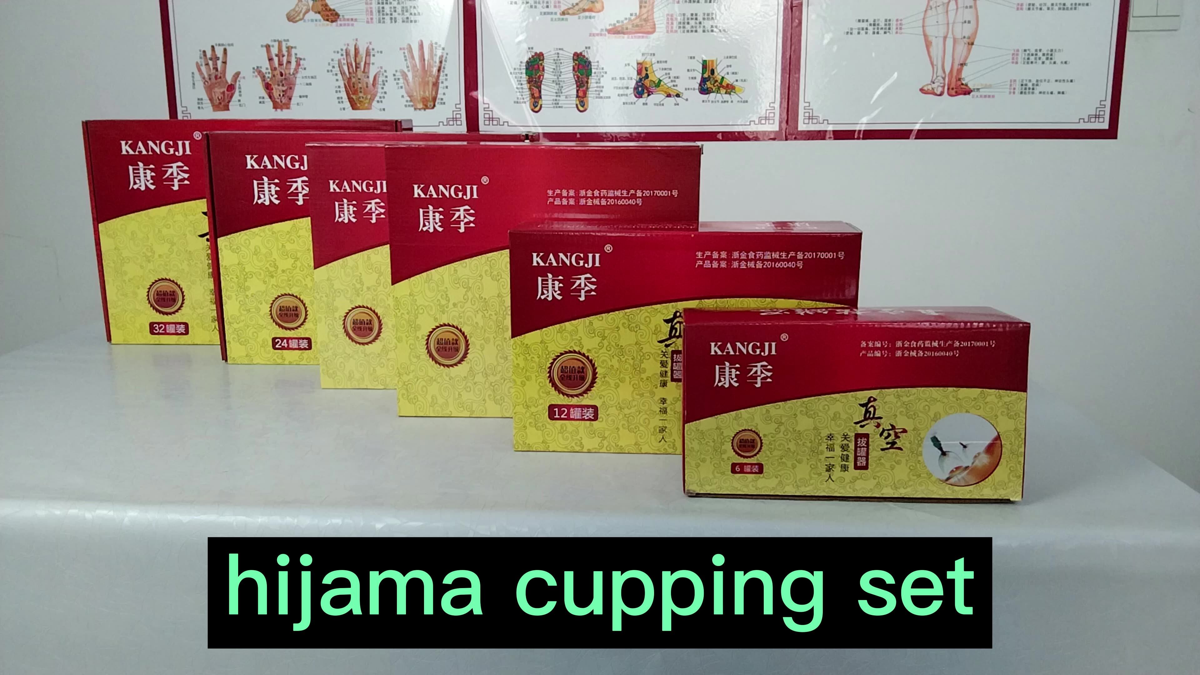 Wholesale Hijama Cups 32pcs Cupping Suction Cup Massage Therapy Hijama