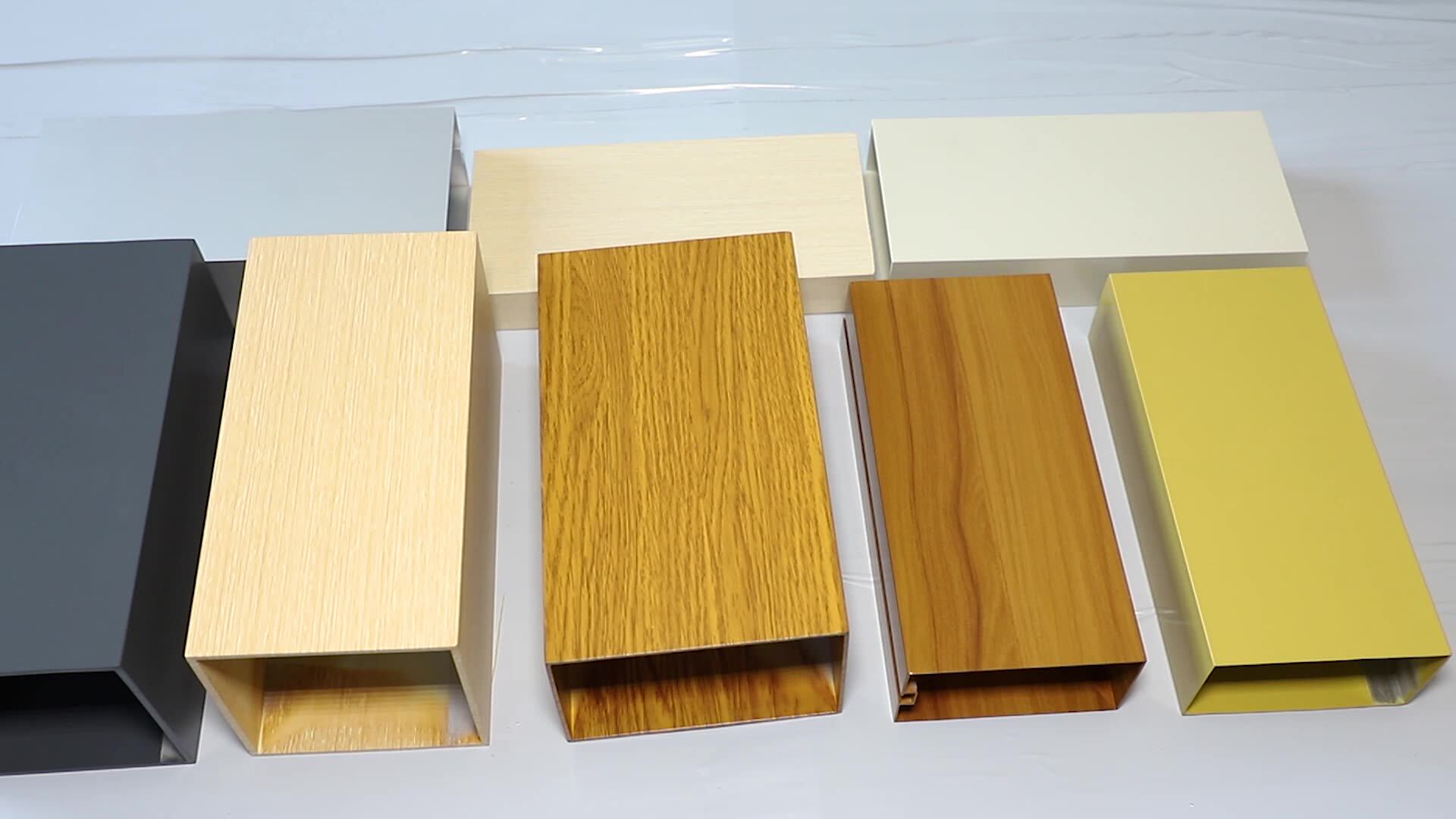 Black Aluminum Square Tube Aluminium Handrail Rectangular Handrail Flat ...