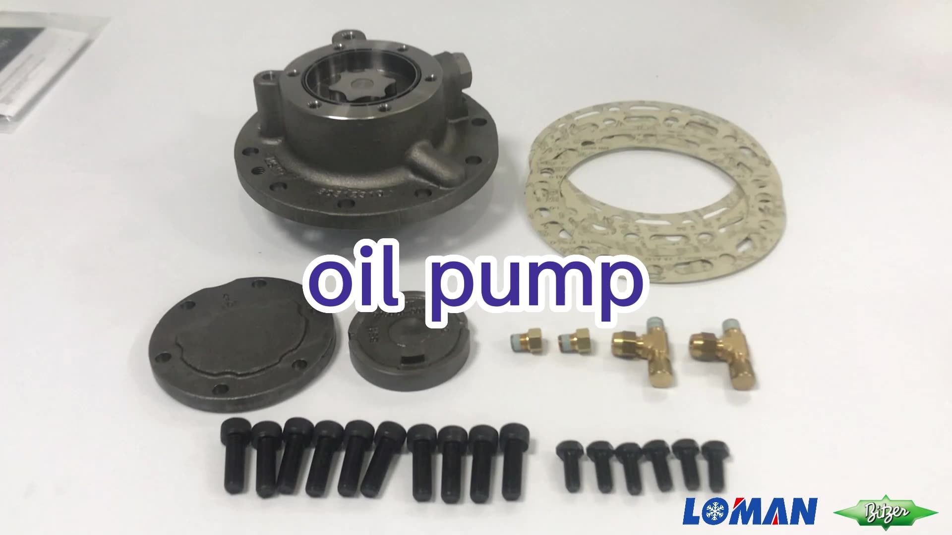 Bitzer Refrigeration Compressor Oil Pump Number 30512503 For 4j13.2y