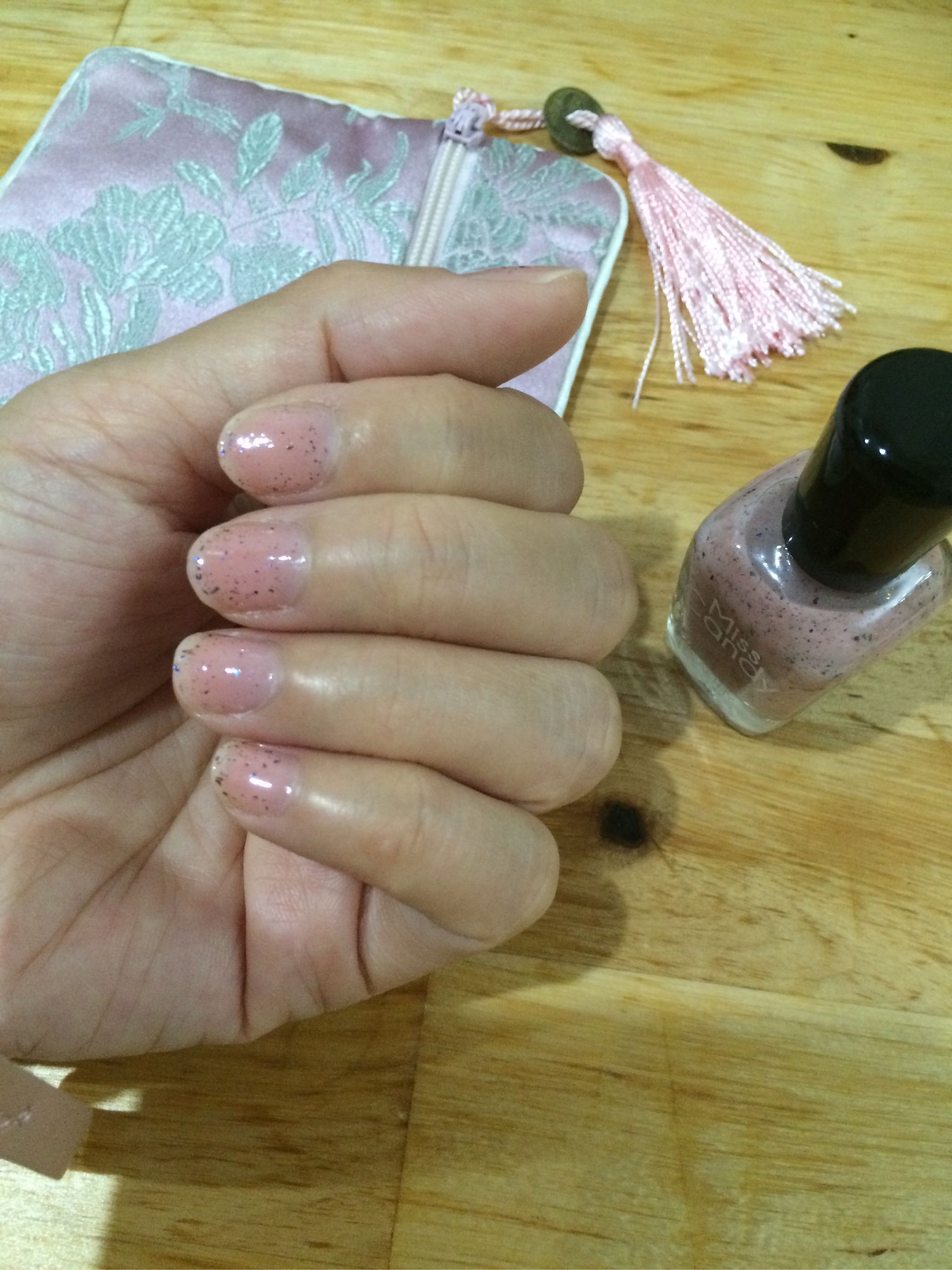 健康可剥无味半透亮片甲油迷踪怎么样？效果好吗？明星同款使用后评价,第10张