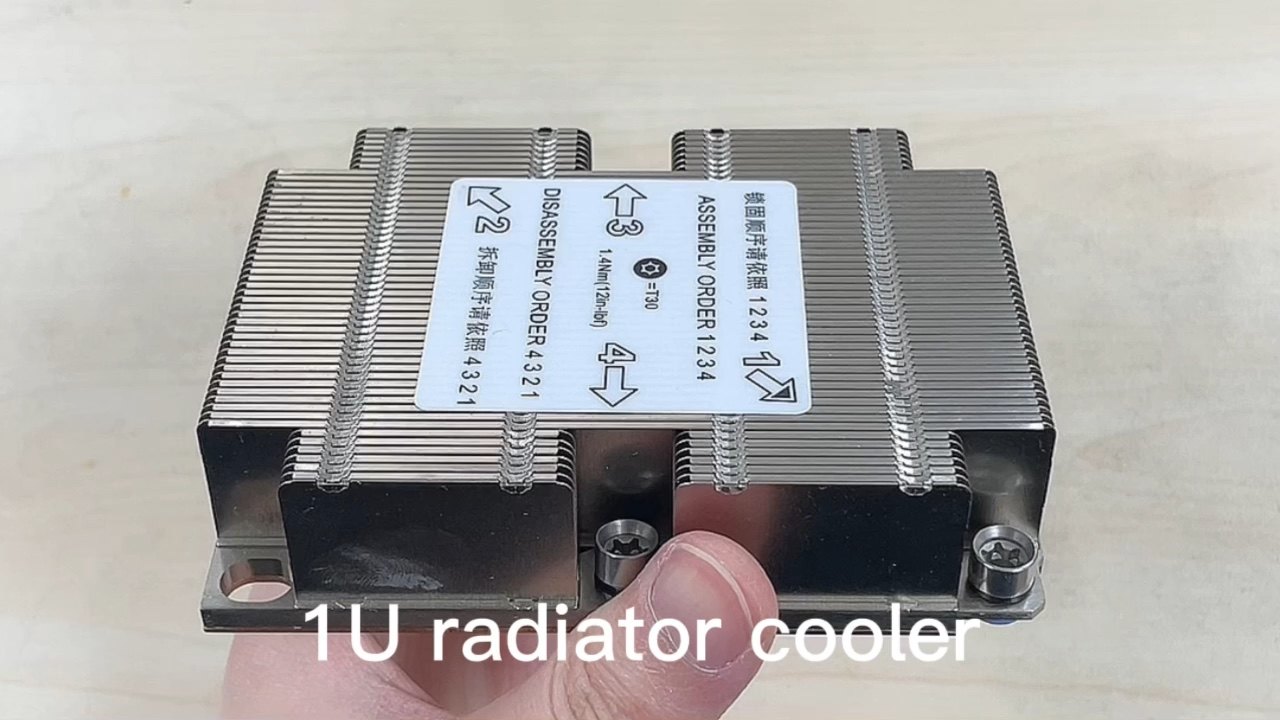 Hangdahui High Quality Socket Lga 3647 Heatsink Passive Narrow