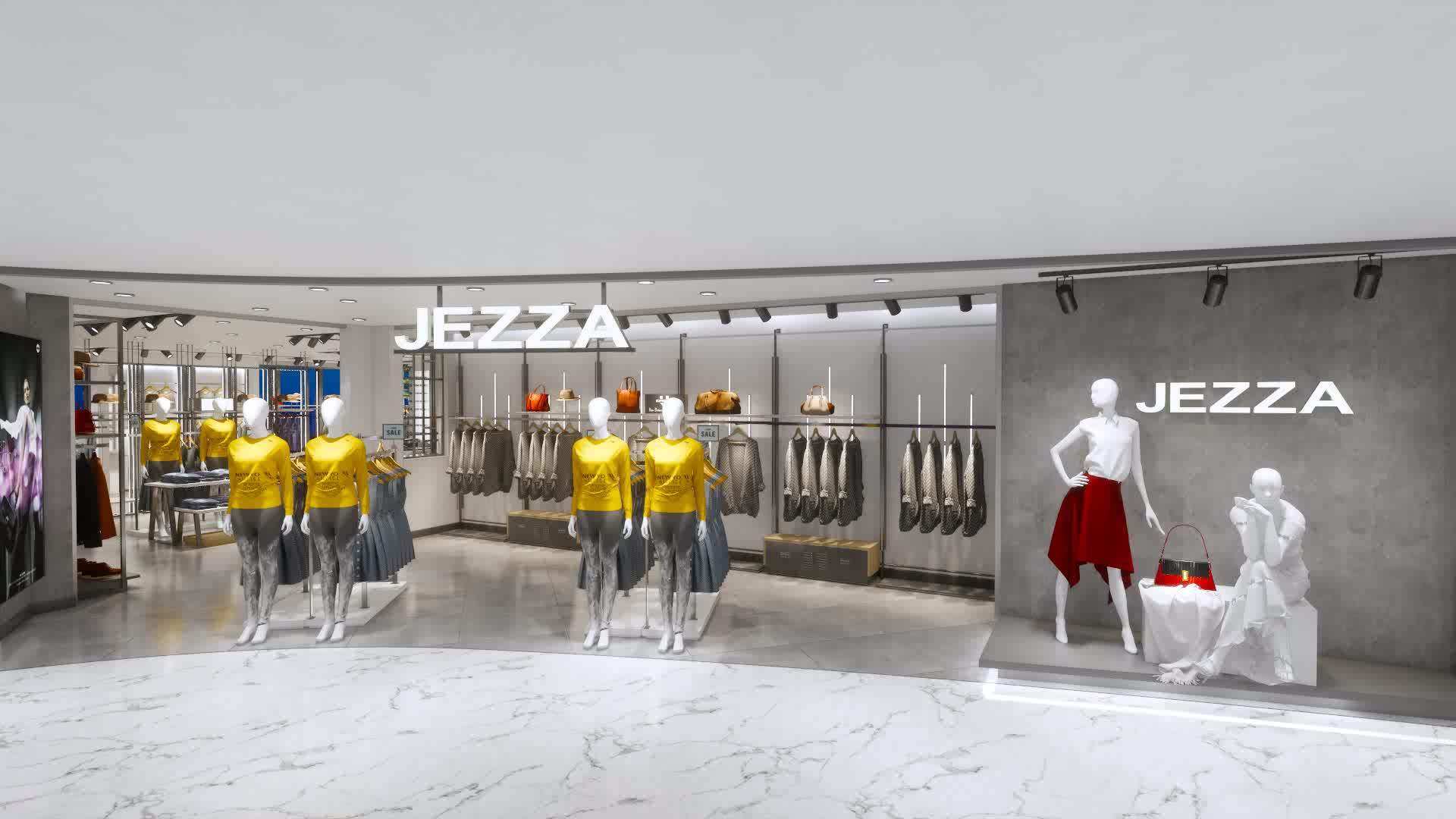 Commercial Fashion Retail Decoration Display Stand Boutique Clothes